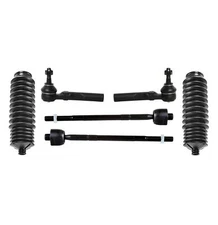 New 6Pc Tie Rod Ends + Bellow Boots Kit for Chevrolet Malibu Oldsmobile Cutlass