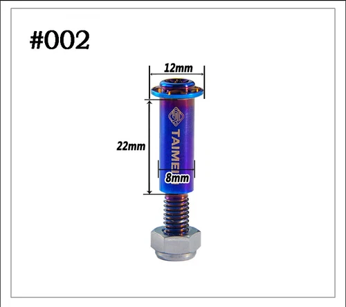 Tornillos de titanio M6 rosca Len 14 mm para bomba hidráulica de empuje de motocicleta Powerhouse - Imagen 7 de 29