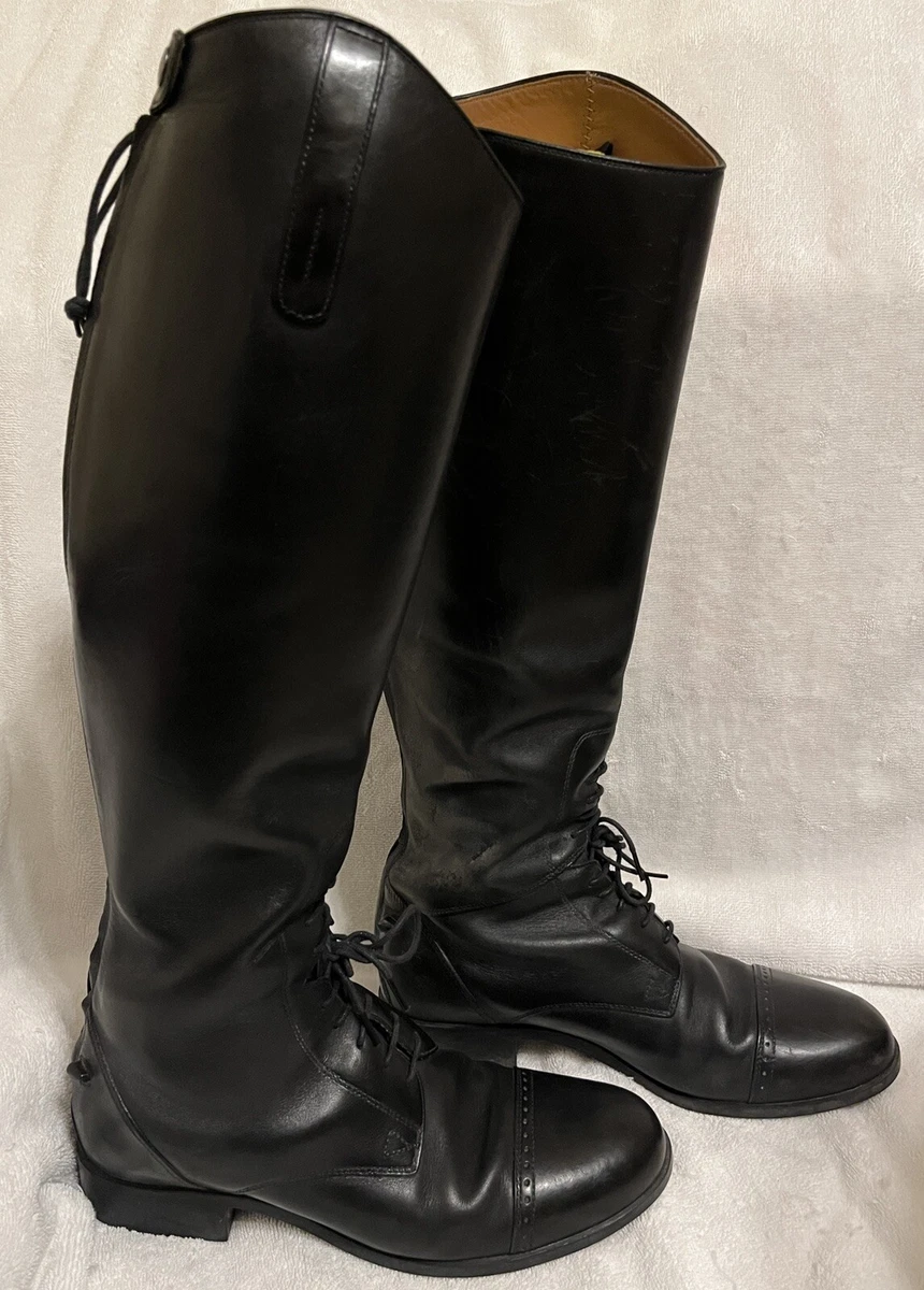 Ariat Challenge Field Tall Leather Riding Boots Women s Size 9.5