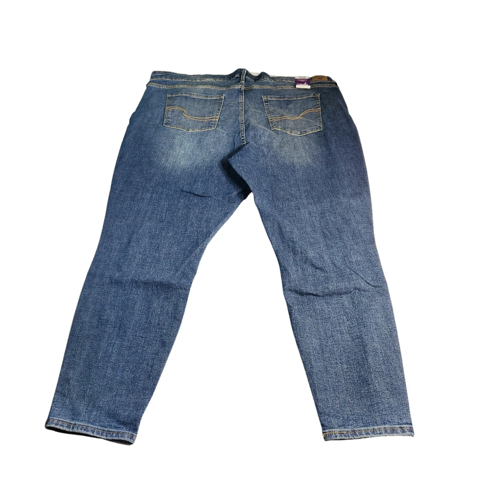 Signature Levi Simply Stretch Mid Rise Skinny Jeans Women's Size 24 40X28 NWT 3 - Image 2 of 4