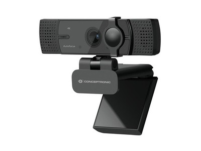 Conceptronic AMDIS08B Webcam 15.9 Mp 3840 X 2160  Pixels Usb 2.0 Black ~E~