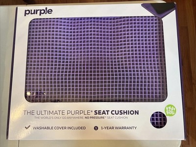 Purple Ultimate Seat Cushion Pressure Reducing Grid Office Chair Gaming