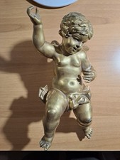 Angelo vintage porcellana e oro, anni '70