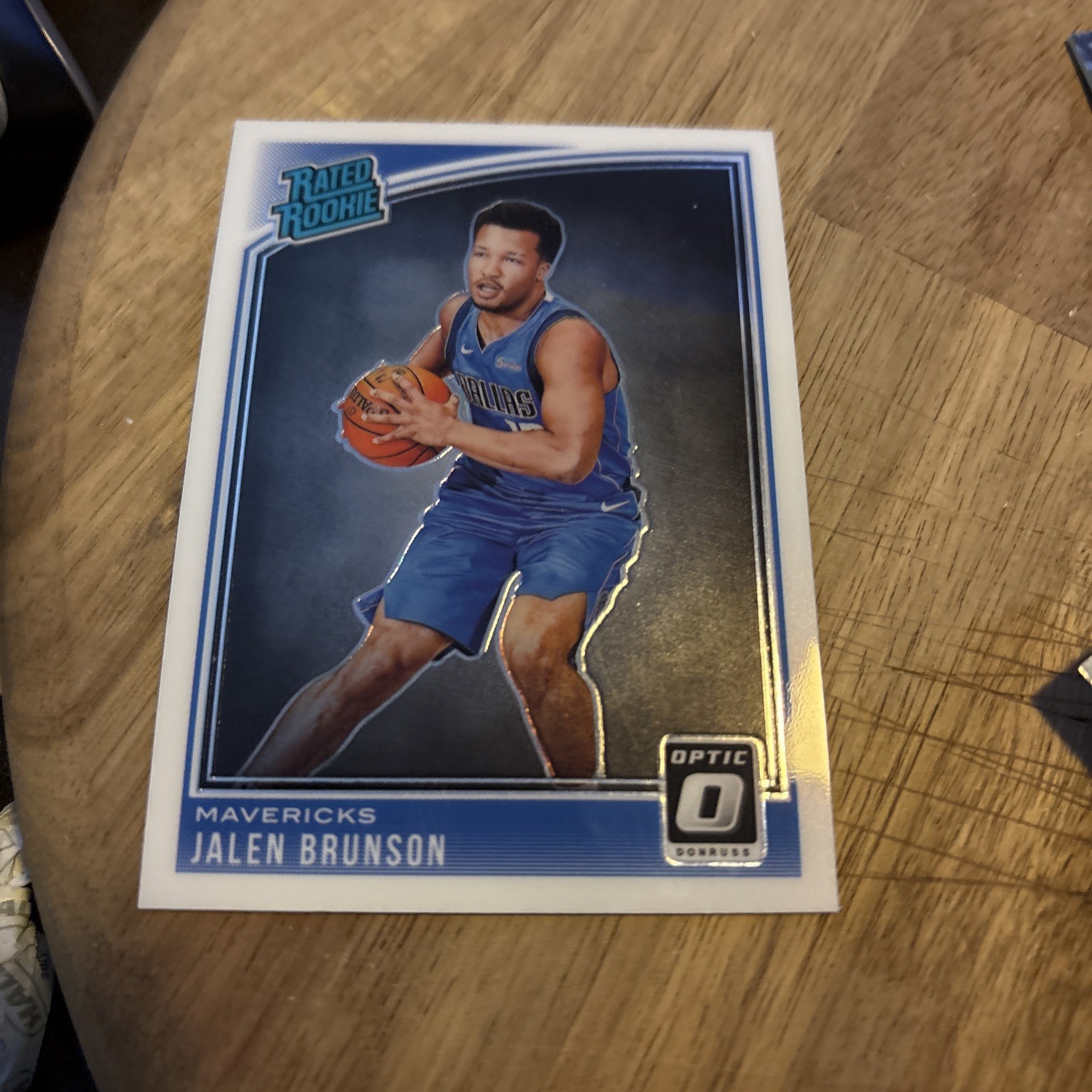 2018-19 Panini Donruss Optic Jalen Brunson Dallas Mavericks #179 RC