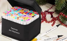 Taotree Alcohol Markers 121 Colors Dual Tips Art Markers Sketch Pens Set