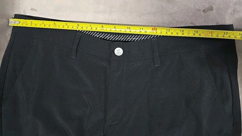 Primo Golf Jogger Pants Mens 35 Short Black Performance Tapered Ankle Zip NWT - Picture 9 of 10