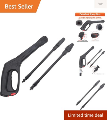 #ad High Pressure Water Spray Gun Wand Nozzle Replacement Pressure Washer Gun Co... $47.99