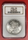 1883 P Morgan Silver Dollar, NGC graded MS65, beautiful coin.