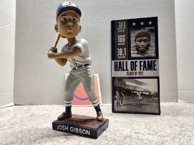 #ad #ad Josh Gibson Homestead Grays NLB Nationals MLB 2025 SGA Bobblehead NIB $19.99