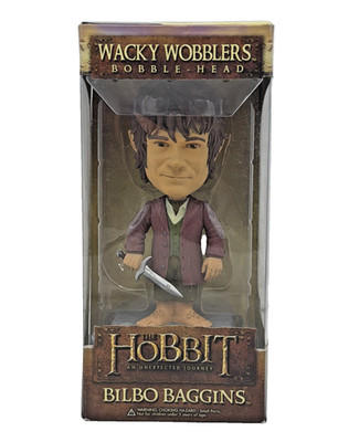 FUNKO The Hobbit Bilbo Baggins Wacky Wobblers Bobble Head NEW
