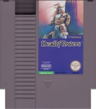 Game Only Deadly Towers NES