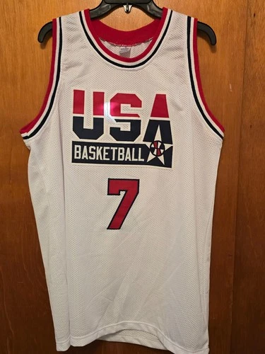 Shawn Kemp Beckett Witnessed Autograph Custom USA Basketball Jersey
