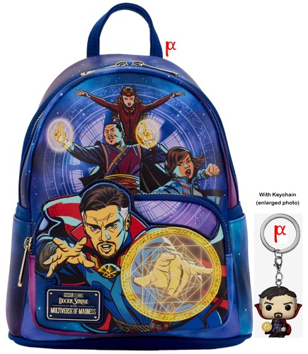 Loungefly Marvel Doctor Strange Multiverse of Madness Mini Backpack & Funko Pop
