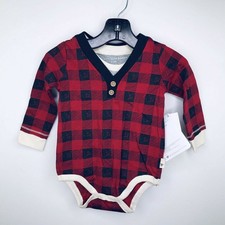 Burt's Bees Baby 6-9M One Piece Long Sleeve