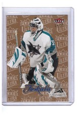 Vesa Toskala 2007-08 Fleer Ultra Gold Medallion Parallel Card #33