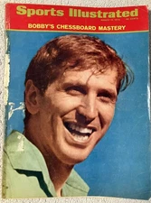 BOBBY FISCHER Chess Champion Sports Illustrated Cover August 14, 1972