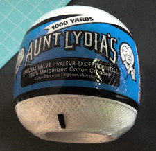 Aunt Lydia's Special Value Crochet Cotton Thread  Size 10 1000 yards White