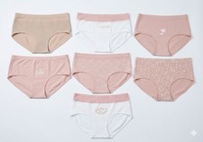 7 Pack Women’s Cotton Briefs – Size 14-16 UK – Brand New & Factory Sealed