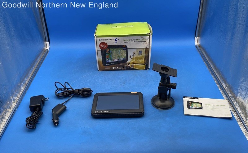 Rand McNally Intelliroute TND 720B Truck GPS Receiver IOB - Tested/Reset