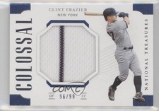 2019 Panini National Treasures Colossal Materials 96/99 Clint Frazier #CM-CF hg6