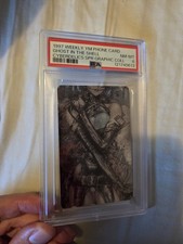 PSA 8 1997 GHOST IN THE SHELL PHONE CARD CYBERDELYLIC SUPER RARE SHIROW MASAMUNE