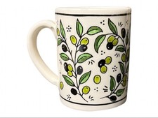 Palestine Pottery  Mug 12 Oz  Ceramic Handmade in Palestine