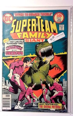 Super-Team Family #8 (1976) DC Comics Challengers of the Unknown 1st Print Comic