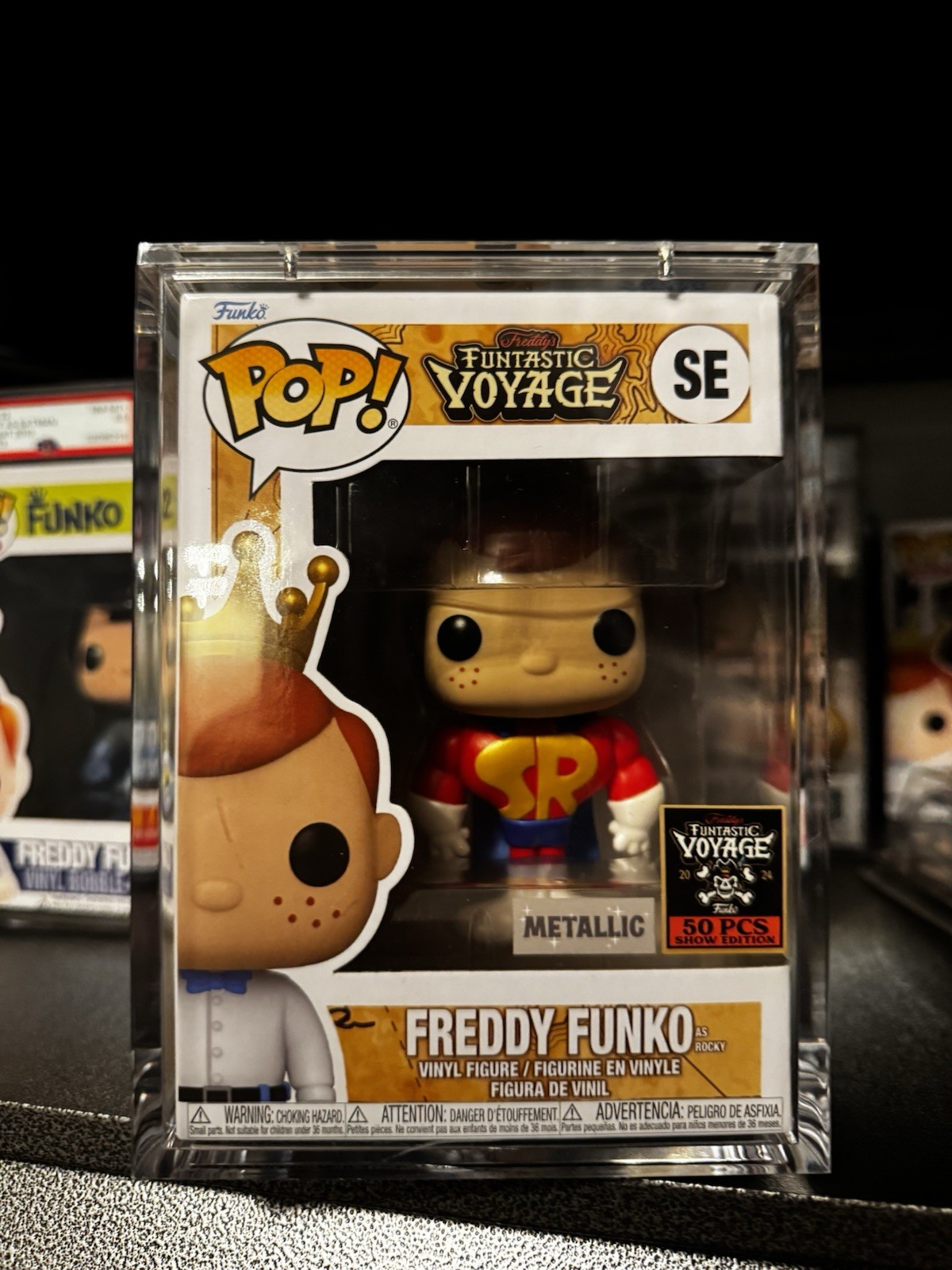 Funko Pop! Freddy Funko as Rocky (Metallic; 2024 SDCC) (50 Piece)