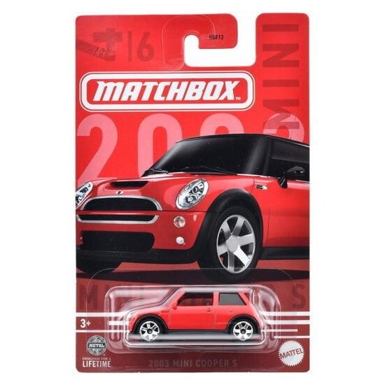 Matchbox MINI Series 2003 MINI COOPER S 1:64 Scale Die-cast