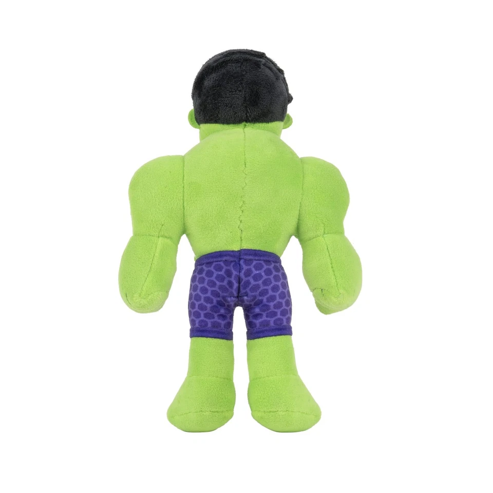 Juguete de peluche Hulk suave tierno 8 pulgadas Marvel Spidey and Friends héroe coleccionable Foto 3 de 4