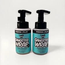 The Doux Gangster Wrap Foaming Wrap Lotion for Textured Hair LOT OF 2- 8 fl oz