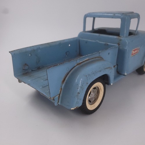 Vintage Buddy L Pickup Truck Blue Steel 1960s - Picture 7 of 13