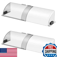 CH24Globall Air Vent Deflector, 10-14in w/Powerful Magnets, AC Heat Redirec, 2-P