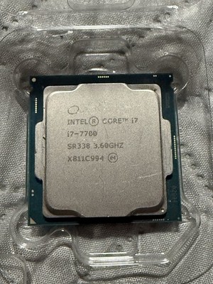 Intel Core i7-7700 3.6 GHz 8 GT/s LGA 1151 Desktop CPU Processor SR338