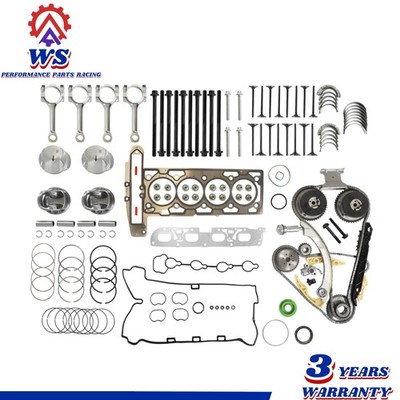 Engine Rebuild Overhaul Kit Gasket Fit For Chevy GMC Buick Lacrosse Ecotec 2.4L