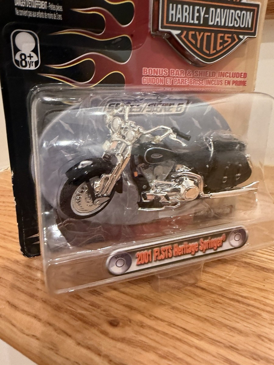 Maisto Harley-Davidson Motorcycle 2001 FLSTS Heritage Springer 1