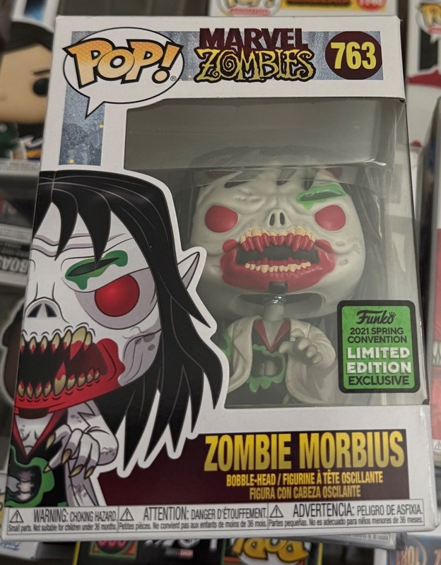 Funko POP! Marvel: Zombie Morbius #763 Spring Convention Exclusive