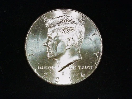2014-P Kennedy Half Dollar AU++ (1). Free Shipping!