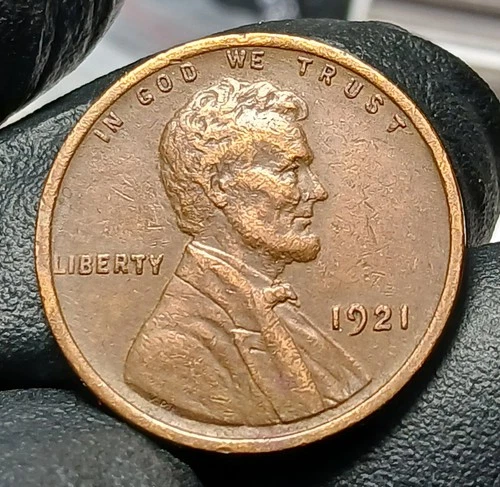 1921 Lincoln Wheat Cent In XF Condition