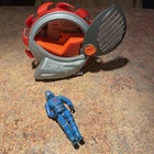 GI Joe 1983 Cobra Commander Vintage Hasbro Figure Plus buzz ship together