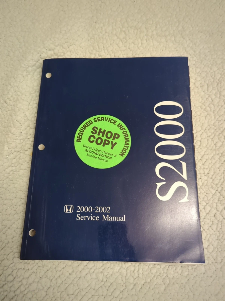 Service & Repair Manuals for Honda S2000 for sale | eBay