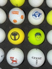 49-Logo Golf Balls, Courses Brands Advertising Collectible
