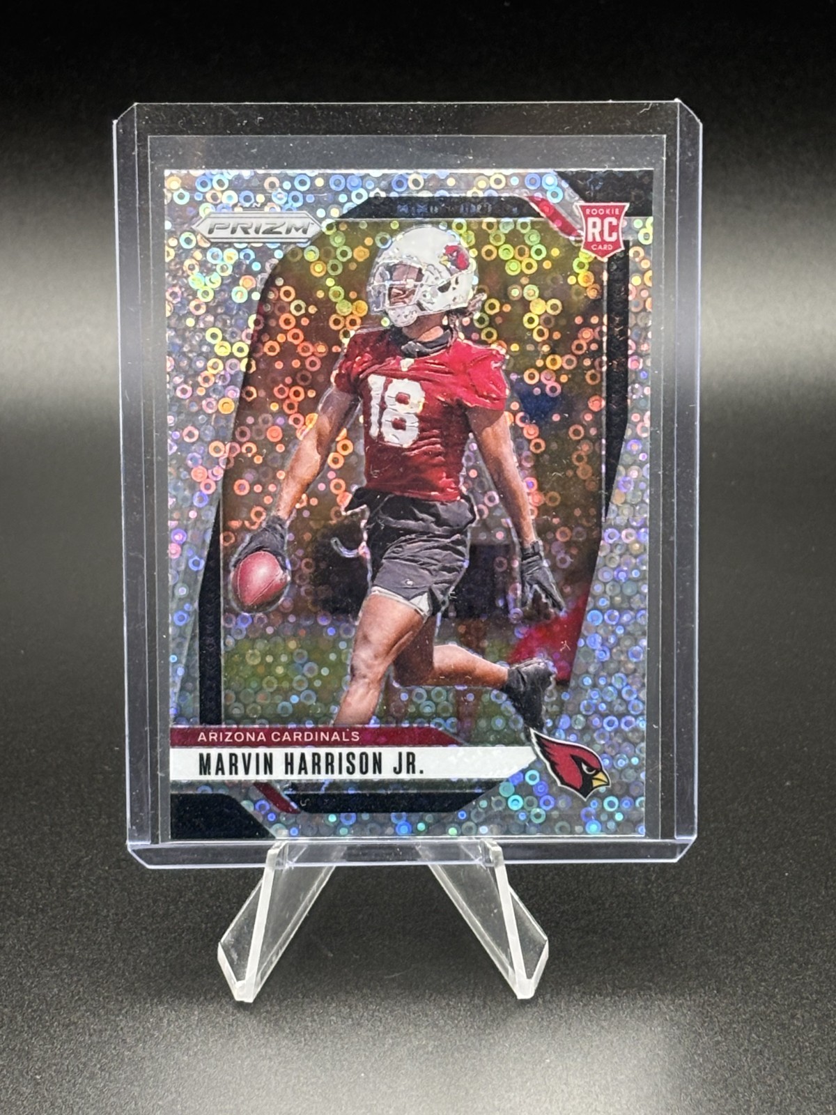 Marvin Harrison Jr. 2024 Panini Prizm No Huddle Rookie #375 RC Cardinals