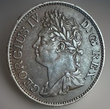 Ireland 1/2 Penny 1823, Grade EF