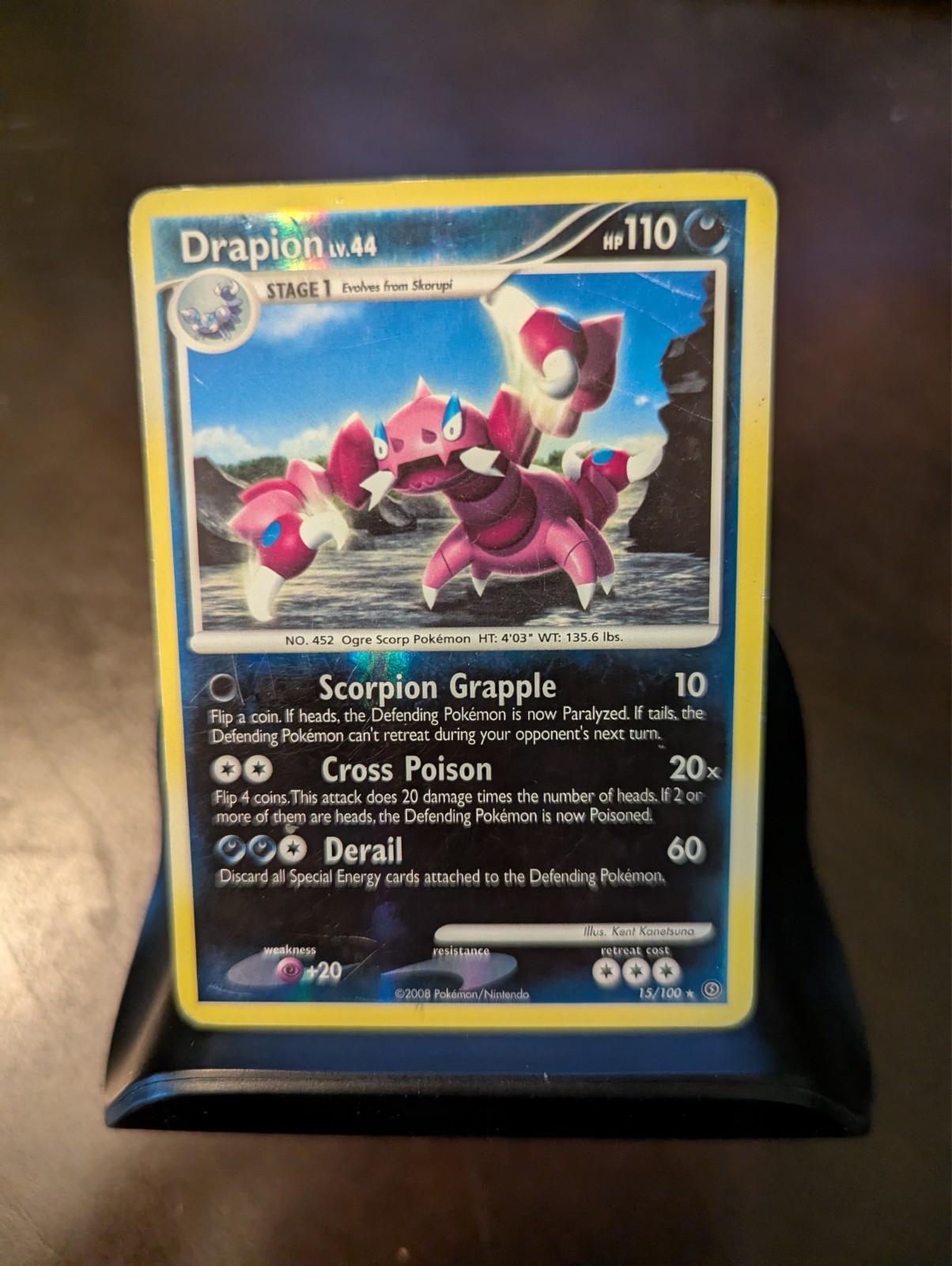 Drapion [Reverse Holo] #15 Stormfront 