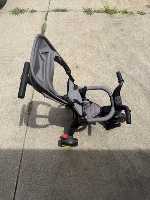 Doona Liki Trike S3, Grey 5-in-1 Compact, Foldable Tricycle = Easy Travel