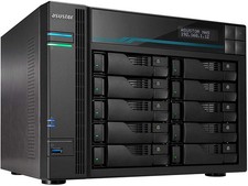 Asustor 10 Bay NAS Lockerstor 10 | AS6510T | Quad-Core CPU, Dual 10GbE+ 2.5GbE