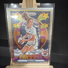 Panini Prizm WNBA 2025 Sonia Citron Washington Mystics Groovy RC #13