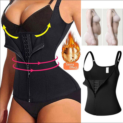 Korsett Body Shaper Trainer Bauchweg Taillenmieder Corset Weste Shapewear Tops