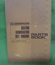 Caterpillar D379B Generator Engine Set Parts Catalog Manual